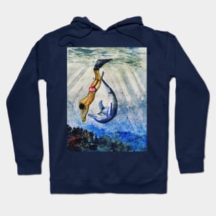 The swimmers Hoodie